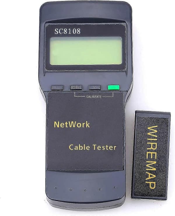 SC-8108 RJ45 LAN Netværksanalyse Kabeltester