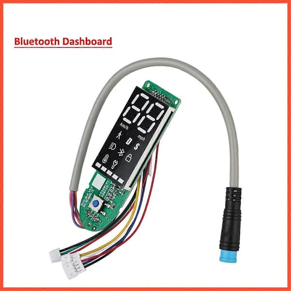 Elektrisk sparkesykkel display dashbord for elektrisk sparkesykkel 3 Bluetooth-kort LED panel reservedeler