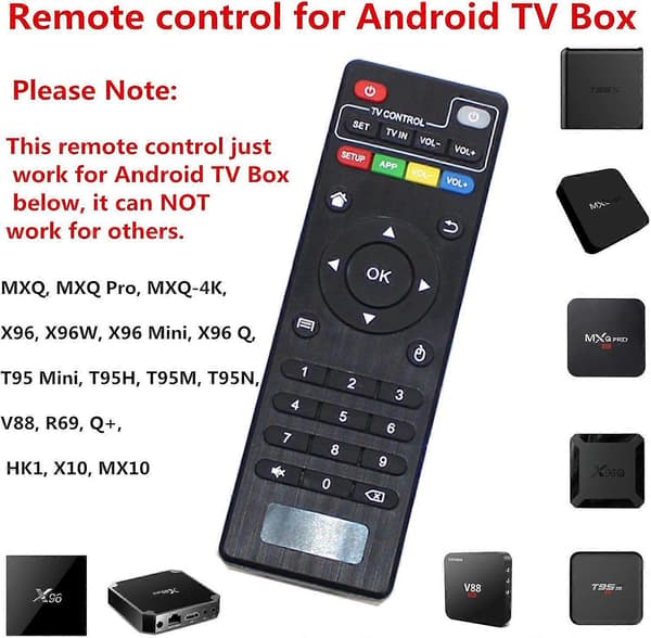 2025 Seneste Model Original Erstatningsfjernbetjening til Android TV