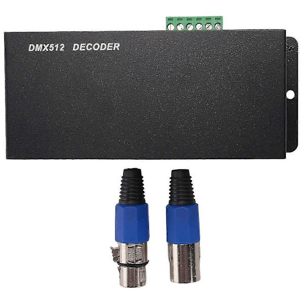 3-kanals DC12-24V RGBW DMX 512 Dekoder LED Kontroller RGB LED DMX512 Dekoder, DMX512-3ch