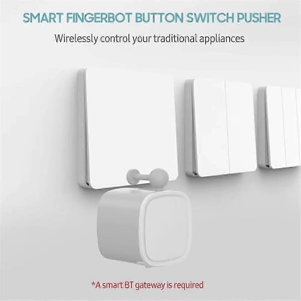 Tuya Bluetooth Finger Robot Bryter Knappetrykker Smart Life APP Fingerbot Armer