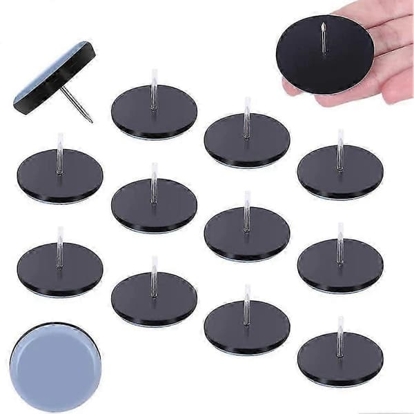 20 st Möbelglidare med spikfötter 22mm