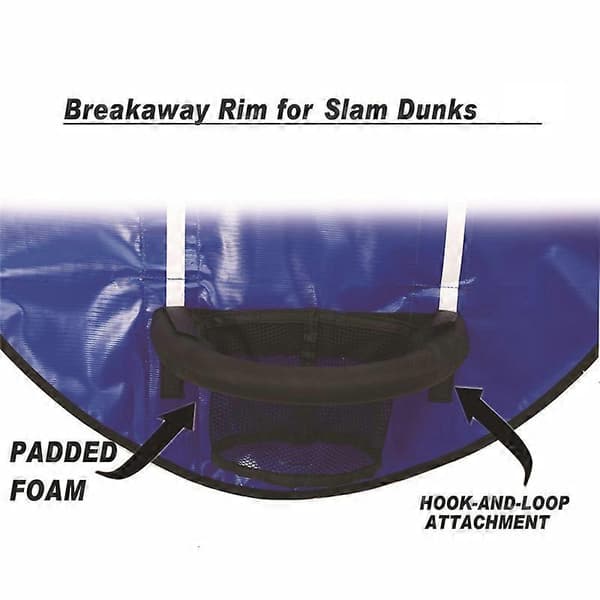 Trampolin Basketbollkorg med Mini för Installation för Breakaway Dunking