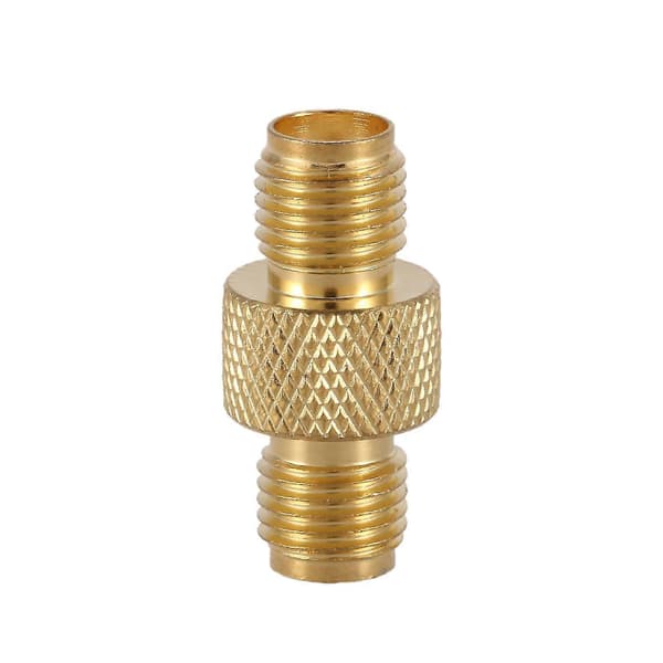 SMA Hun til Hun Barrel Adapter RF Koaksial Stik Lige, guld
