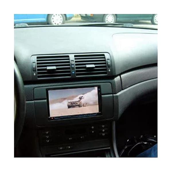 2din Audio Panel Modifieringspanel Dvd Navigationspanel Ram Bil Fascias Stereo Radio Panel För 98