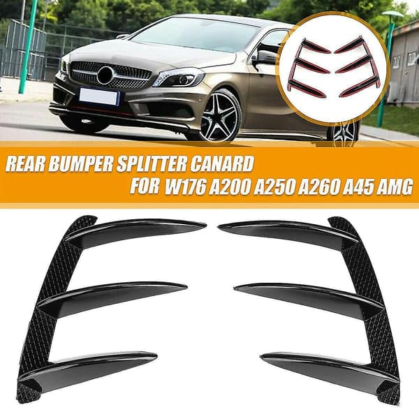 Bakspoilerleppe for W176 A200 A250 A45 Amg