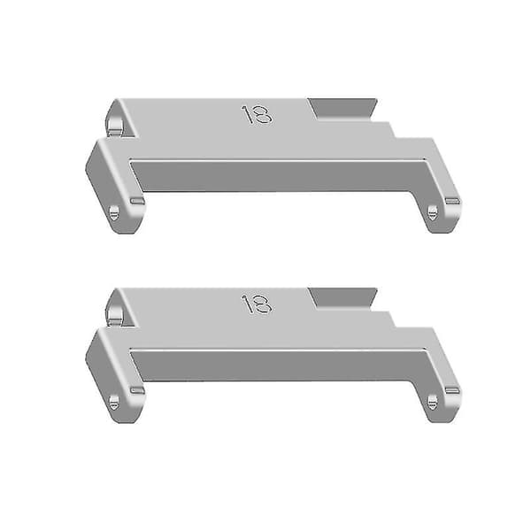 Klockarmbandsanslutning Snabbkoppling Metalllänk Adapterfäste för 18mm-20mm