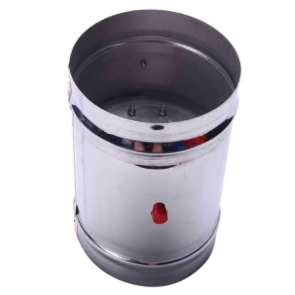 125mm Rustfrit Ståldæmperventil Hvac Kompatibel 5inch Ventilation 220v