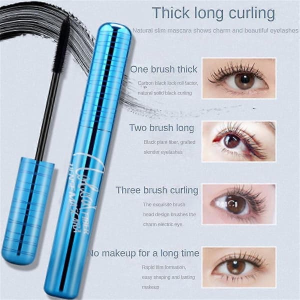 3-pakning Prime Lash Mascara for Eldre Kvinner Primelash Mascara for Eldre Kvinner Tynnere Mascara