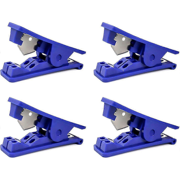 4 stk. PVC Rørkutter Nylon Plastslangekutter for opptil 1/2\" OD PE-rør