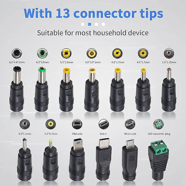 5V DC 5.5 2.1mm Jack Opladerkabel Strømkabel, USB til DC Strømkabel