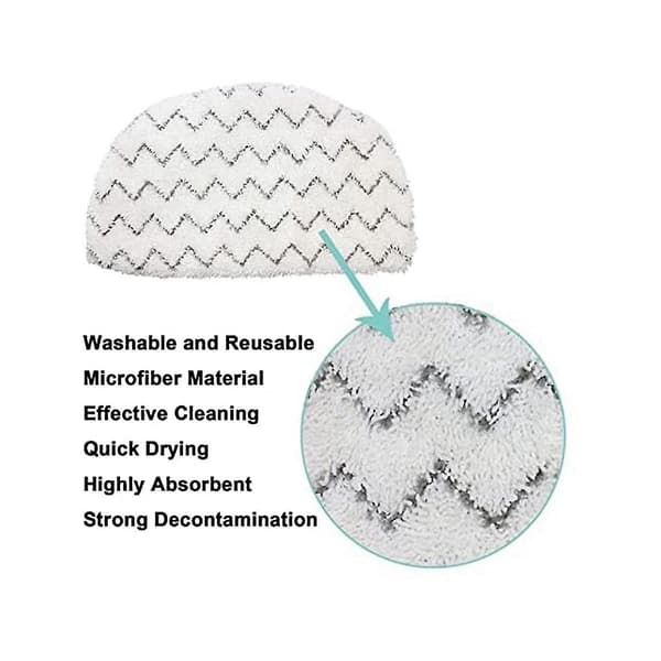 Vaskbare moppepuder erstatning til Powerfresh 1940 1544 1440 serien moppedele