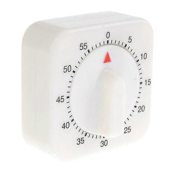 60 Minuters Kök Timer Matlagning Ring Mekanisk Räknare Uppvindningsväckarklocka