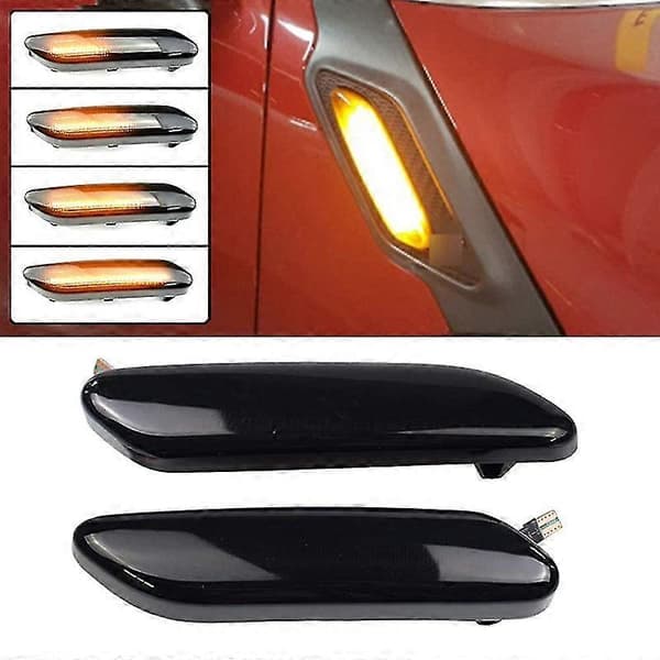 Dynamisk Amber LED Sideblinklys til For- Mini R60 Countryman R61