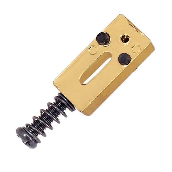 6 stk. Metal Guitar Bridge Saddle Ball Roller String Tremolo Bridge Saddles til Elguitar, gol