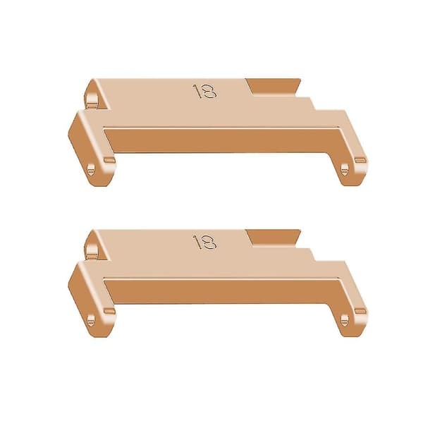 Klockarmbandsanslutning Snabbkoppling Metalllänk Adapterfäste för 18mm-20mm