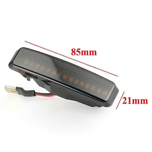 LED Sidomarkeringsljus Dynamisk Rökfärgad Blinkers För- E39 5ER 1995-2003