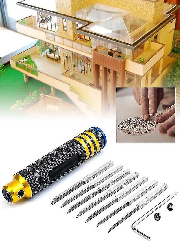 Model Mejsel Slidstærk Modellerings Scriber Ergonomisk Super Slank Skarp