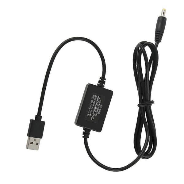 1,2 m USB 5V til DC 8V Spenningsforsterkerkabel Step Up Spenningsomformer Strømkabel
