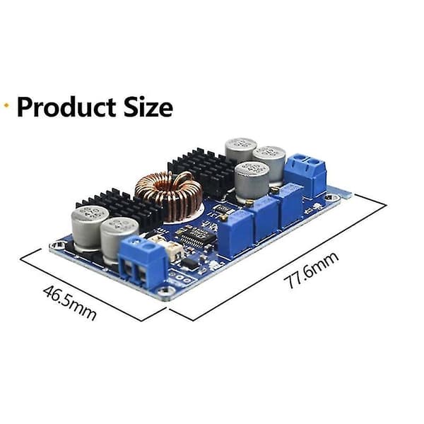 Dcdc Ltc3780 Dc-dc 5v-32v Till 1v-30v 10a Konstant Spänning Ström Automatisk Step-up Step-down Regula