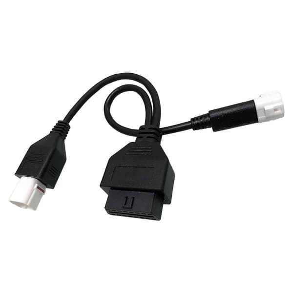 Til 3-pin + 4-pin 2 I 1 Til Obd2 Motorcykel Scanner Kabel Fungerer Sammen Med Obd Scanner