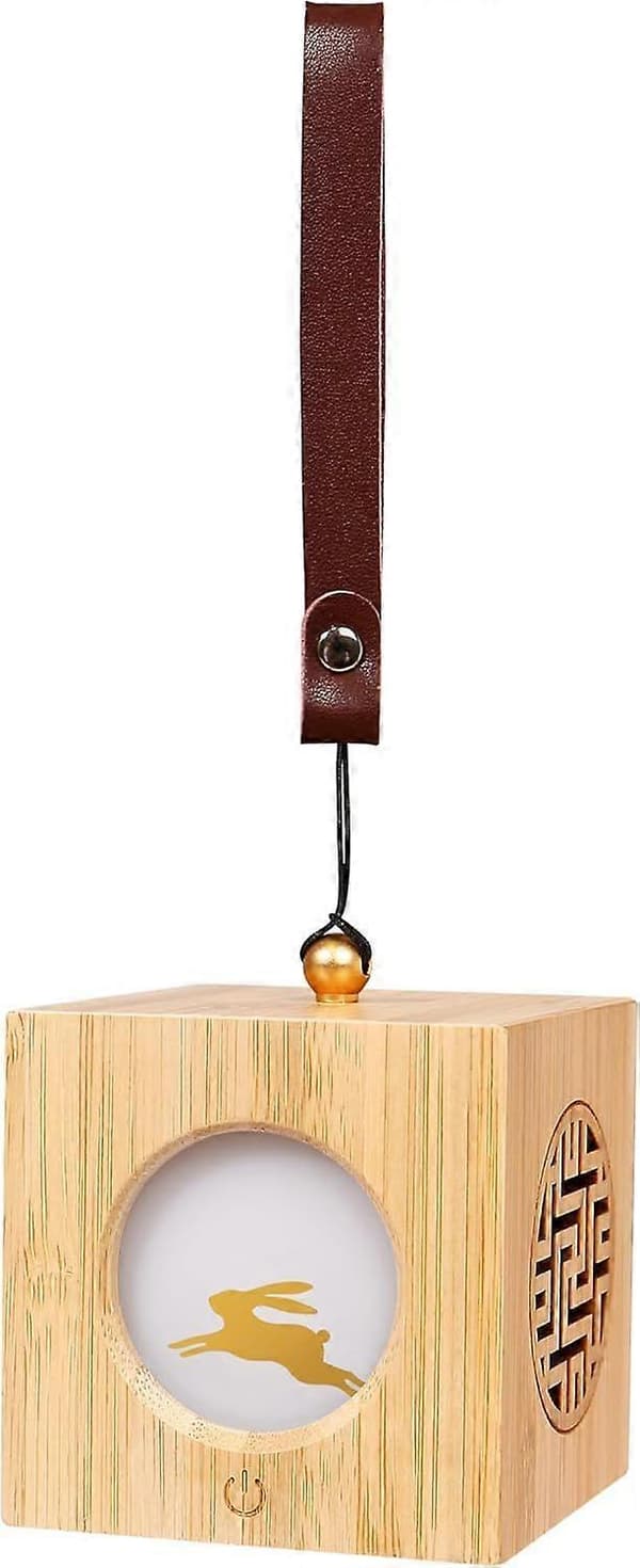 LED Cykel Opladning Touch Switch Projektionslampe, Brun