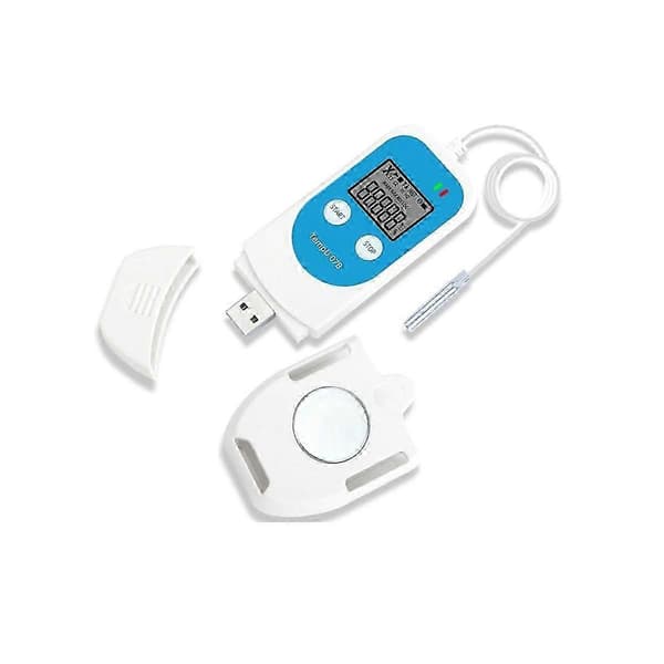 TempU 07B Temperatur-/fugtighedsoptager Digital USB-data Termometer Hygrometer til køleskab St