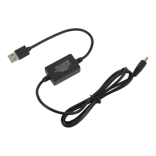 1,2 m USB 5V til DC 8V Spenningsforsterkerkabel Step Up Spenningsomformer Strømkabel
