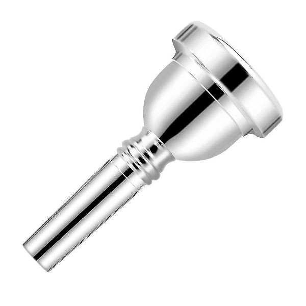 12c Lite Skaft Trombone Sølv Munnstykke Nytt