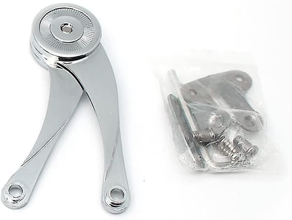 2-pak Foldbart lågstøttehængsel Dæmper Buffer Soft Close Kit Åbningsvinkel 75 90