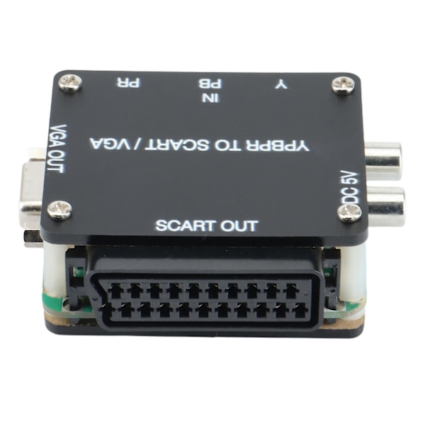 Ypbpr Til Scart Ypbpr Til Vga Komponent Transcoder Konverter Spillekonsol, Til Farveforskel Co