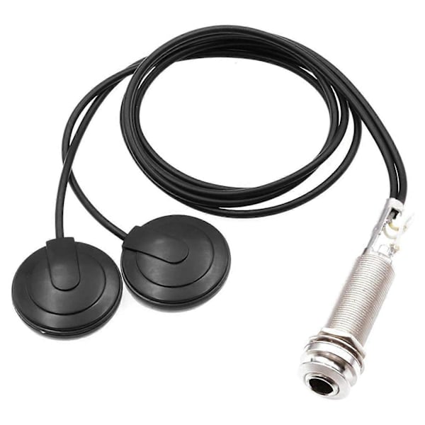 Gitarr Pickups Akustisk Elektrisk Piezo Transducer Mikrofon Kontakt för Gitarr Violin Ukulele Mandolin