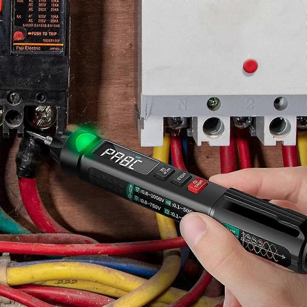 A3008 Digitalt Multimeter Auto Intelligent Sensor Pen Tester 6000 Teller Berøringsfri Spenningstester