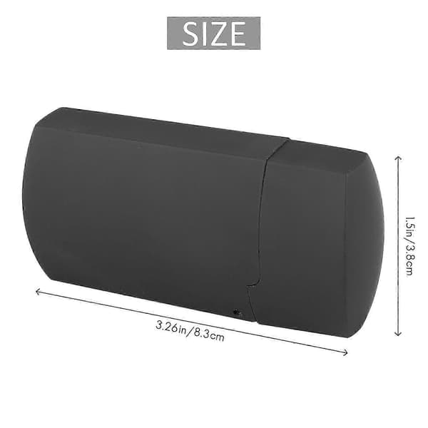 Bærbare 1 par kompakte foldbare læsebriller med mini flip-top etui