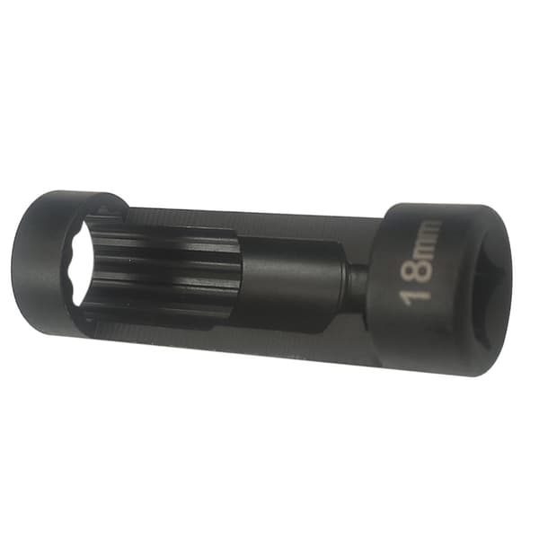 6848 For- Fjærbeinsmutterpipe (18mm/12PT) VM 3353 1/2 tomme . x 18mm, 12PT