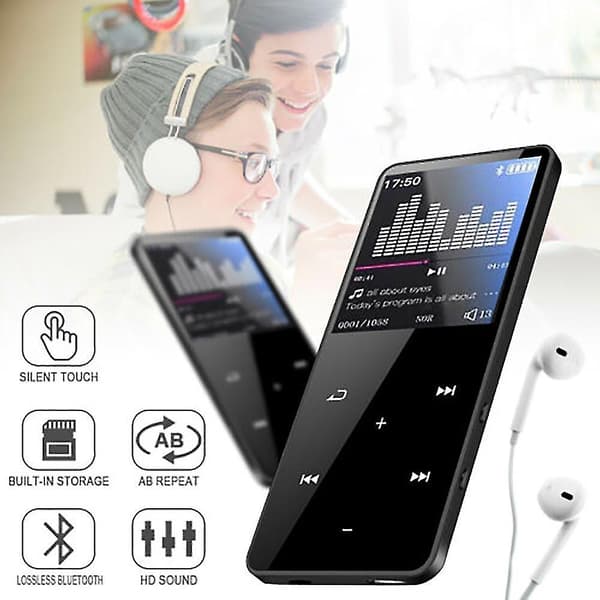 Bluetooth MP3-soittimet Musiikkisoitin FM-radiolla 2,4\" näytöllä 8G