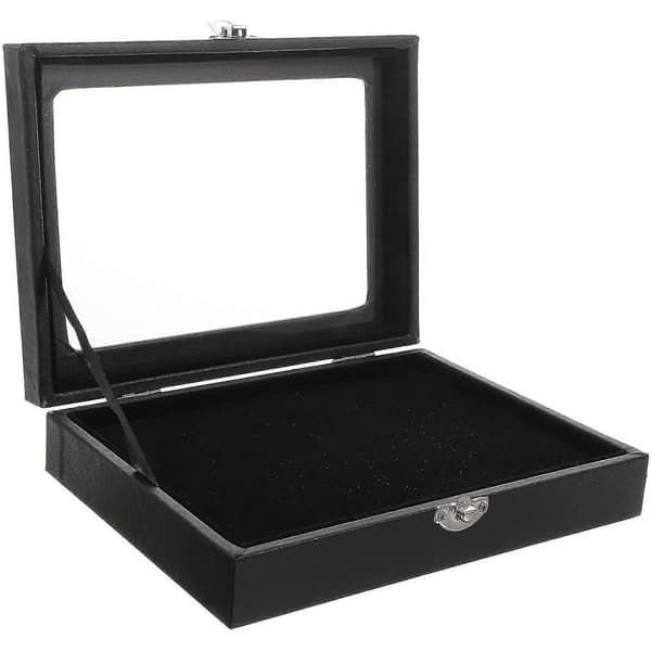 Pin Display Case Broche Opbevaringsboks Medalje Display Case Multi Formål Organizer