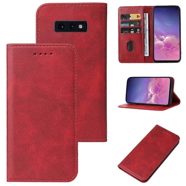 Magnetisk læder telefoncover til Samsung Galaxy S10e