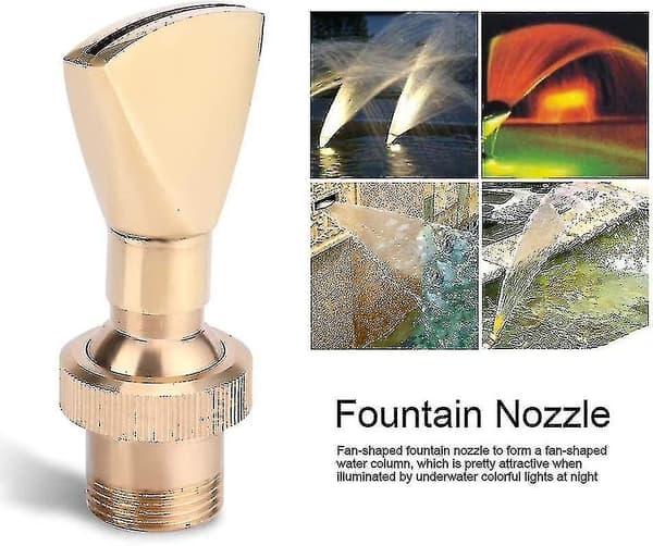 Fontene Dys - Messing Fan Fontene Sprinkler Dys