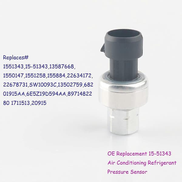 1551343 AC Højtrykssensor Switch, 15-51343, 13587668 Kompatibel med Chevy