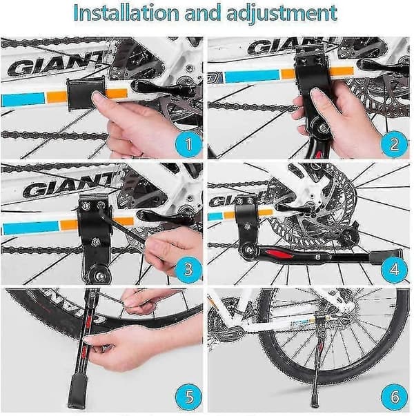 Cykelstöd, Justerbart Stöd Aluminiumlegering MTB Cykelställ Med