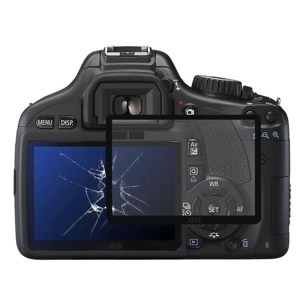 Canon EOS 550D Akryylinen LCD-näytön ulkolinssi