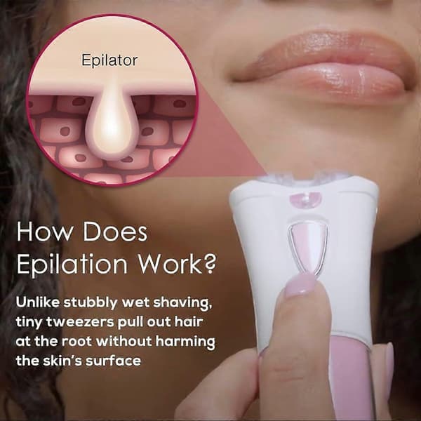 2025 Seneste Model Hud Epilator, Hårfjerner til Ansigt - Se Glamourøs Ud Med