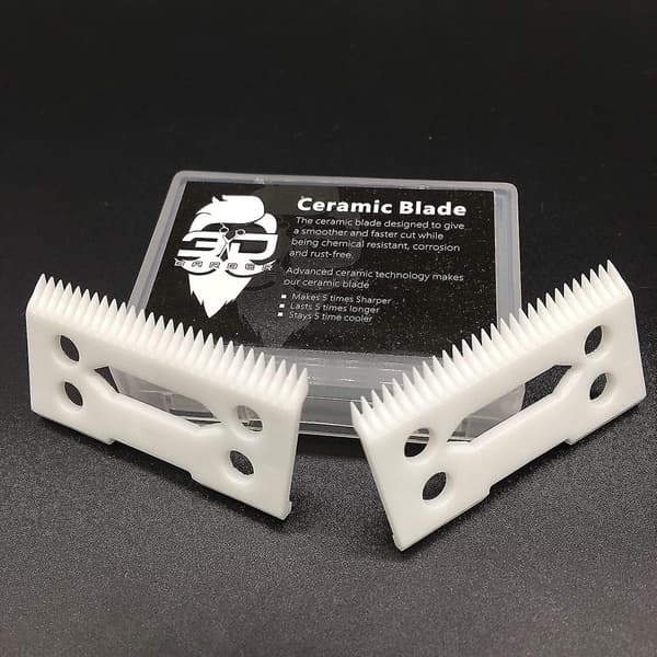 Profesjonelle Keramiske Klippeblader 2 Hull 2-hulls Klippe Keramisk Bladkutter, keramiske Klippe Erstatningsblader (2 stk)