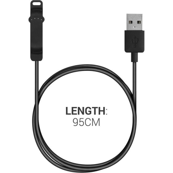 Ersättnings USB-kabel för Polar Unite-laddning - Mobilladdare för Connected Watch - 97cm - Sportig