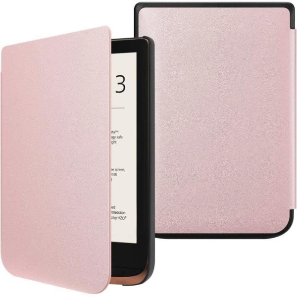 Fodral till Vivlio Touch Lux 5 Touch Lux 4 Touch HD Rose Gold med stativskal Vivlio Touch Lux 5 Lux 4 Touch HD