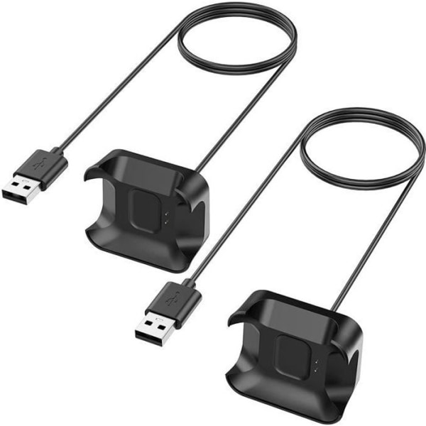 Laddare för Xiaomi Mi Watch Lite 2-pack utbytes USB-laddarkabel Ladda Mi Watch Lite Black Clip Style AV