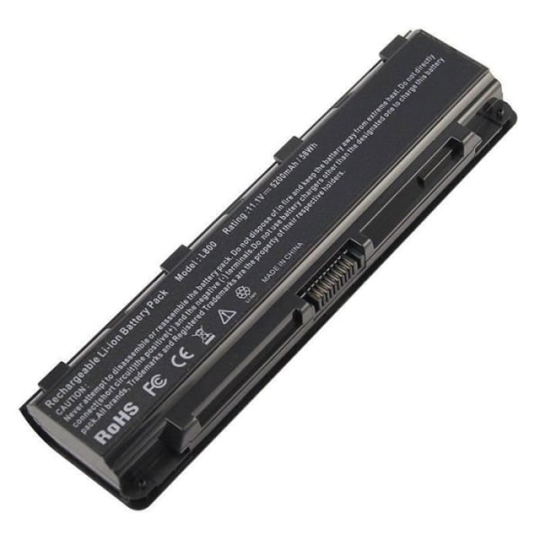 batteri lämplig för Toshiba Satellite L70-B-12T (6 Cells 5200mAh 10.8V Black)