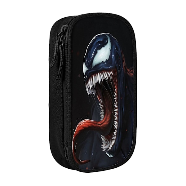 Venom Pencilcase Large Capacity Pencil Case Double Zipper Stationery Bag with Compartments for Boy Girljfijfi727