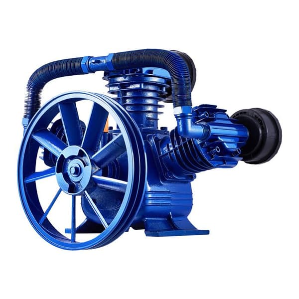 Kompressori - DUOKU - 10HV Pumpun Pää - 17,5cfm - 90psi - 3 Voitelusylinteriä